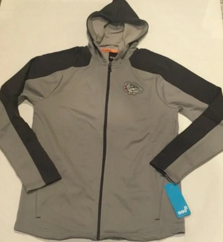 NEW NCAA Gonzaga Bulldogs Full Zip Hooded Jacket Hoodie Sweatshirt Boys Youth XL Cover
