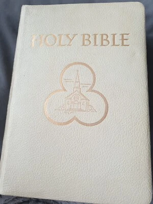 Holy Bible Catholic Life Edition with Confraternity Text 1956 Gold Leaf - Image 1 of 4