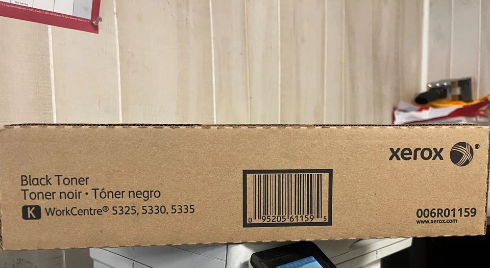 正品 Xerox 006R01159 Black Toner Cartridge OEM 密封盒 — 第 1/1 张图片