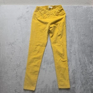 Boden Pants Girl's 16Y Youth Corduroy Yellow Elastic Pull On Waist Stretch - Picture 1 of 10
