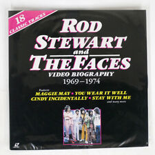 ROD STEWART & FACES VIDEO BIOGRAPHY 1969-1974 VIDEOARTS MUSIC VALZ2072 JAPAN 1LD