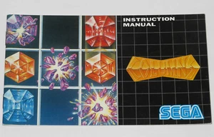 1990 SEGA MEGA DRIVE COLUMN ANLEITUNG SPIELBUCH ORIGINAL UK EURO SEHR GUTER ZUSTAND - Bild 1 von 4