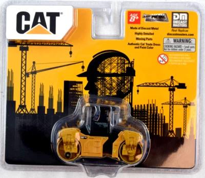 Rodillo vibratorio tándem Diecast Masters CAT CB-13 1:64 modelo fundido a presión 84641CS Foto 1 de 3
