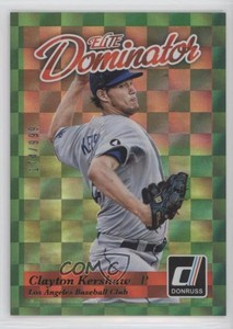 2014 Panini Donruss Elite Dominator Series 2 /999 Clayton Kershaw #4