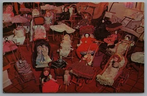 Port Jervis New York Flo-Jean Restaurant Toll House Bar Doll Display Postcard - Picture 1 of 4