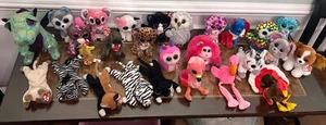 TY Beanie Babys großes Set mit 27 Etiketten an einigen können Fehler aufweisen - Bild 1 von 15