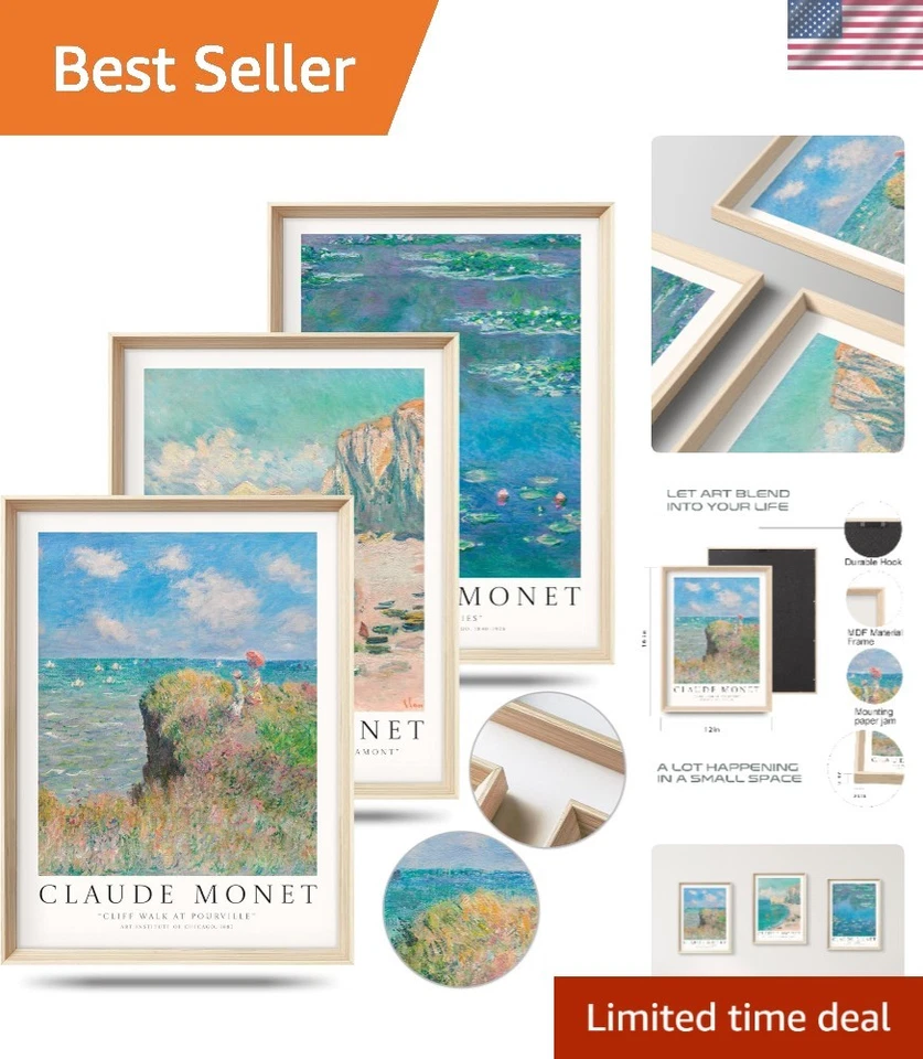 Classic Monet Framed Poster Collection - Image 1 of 4