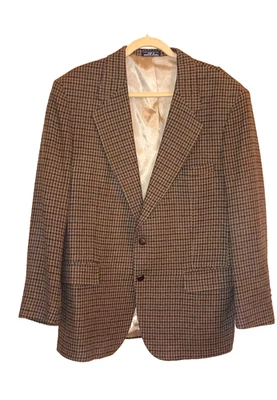 Savile Row Brown Jacket Sport Coat Blazer - Image 1 of 4