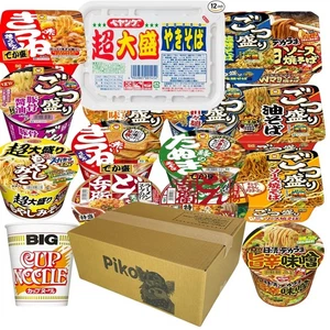 Popular Large Pot-type noodles Ramen (Includes Extra Large Yakisoba) - 12 Varie_ - Picture 1 of 3