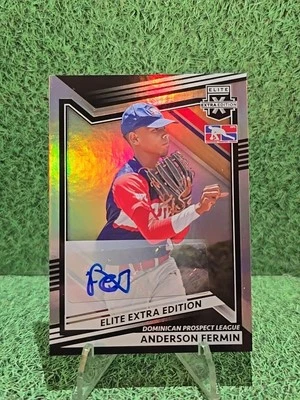 2022 Panini Elite Extra Edition Signatures Anderson Fermin #179 Auto - Image 1 of 2