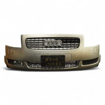 00-06 Audi Tt Mk1 Bumper Cover Panel Exterior W Grille Headlpamp Washer Front - Image 1 of 4