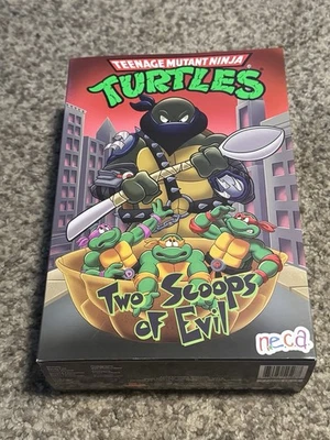 NECA ~ Teenage Mutant Ninja Turtles Cartoon ~ Dark Leo ~ Two Scoops Of Evil - Image 1 of 4