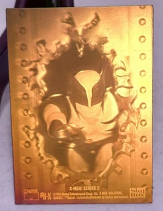 Skybox Marvel X-Men 1993 serie 2 tarjeta holograma H-X Wolverine raro Avengers - Imagen 1 de 2