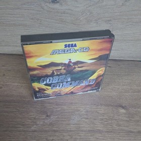 Sega Mega CD Sol Feace and Cobra Command Double Pack Boxed with Manual