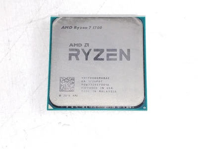 AMD YD1700BBM88AE Ryzen 7 1700 3.0 GHz Socket AM4 Desktop CPU - Image 1 of 4