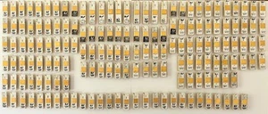 Vintage Four-Phase IV Systems Computer Chip Gold Scrap White Ceramic RAM ROM I/O - Photo 1/9