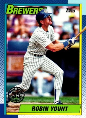 Topps Robin Yount 2025 “tarjeta de error” 35 aniversario T90-41 Foto 1 de 2