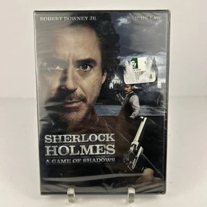 Sherlock Holmes A Game of Shadows DVD Robert Downey Jr Jude Law Sealed PG-13 - Picture 1 of 3