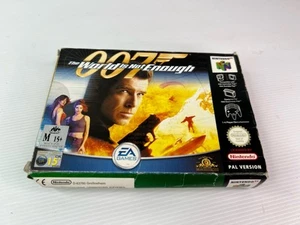 007 The World is Not Enough N64 Game PAL - Boxed with Manual - Bild 1 von 10
