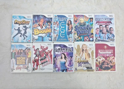 Nintendo Wii Video Game Bundle of 10 Tested w/Manuals - Image 1 of 3