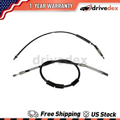 Par de cables de freno de estacionamiento Dorman - primera parada para Jeep Wrangler 2003 2004 2005 Foto 1 de 4