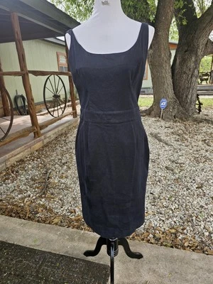 Vestido vaquero negro DOLCE AND GABBANA. Talla 34/48 Foto 1 de 4