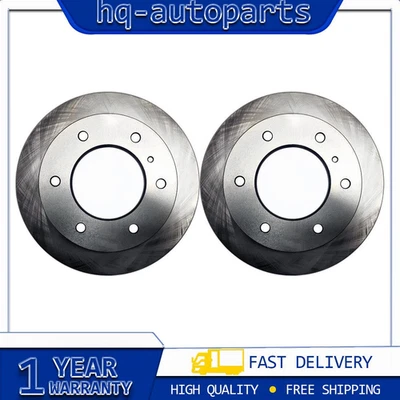 Rotor de freio a disco traseiro 2 peças para 1987 Isuzu Trooper - Imagem 1 de 4