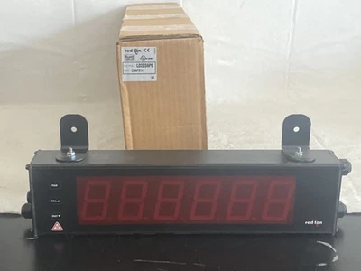 "Pantalla esclava LED roja Red Lion 6 dígitos 2,25"" nueva en caja con salida de relé LD2SS6P0"  Foto 1 de 4