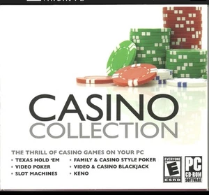 CASINO COLLECTION On Hand Software Windows PC CD-ROM Gambling Poker Game Free SH - Picture 1 of 6