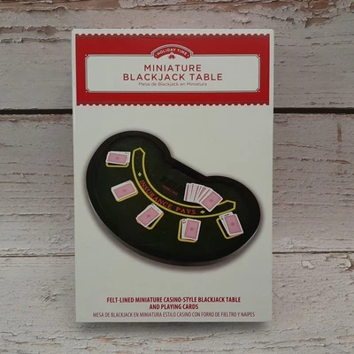 Mini Blackjack Set Casino Style - Image 1 of 4