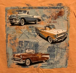 T-Shirt MED Relaxed Fit "Chevrolet Bel Air" T-Shirt - Picture 1 of 4