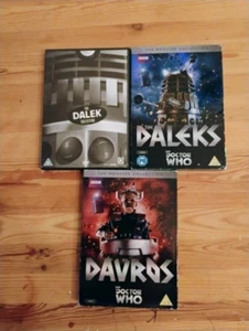 Doctor Who: The Dalek Collection + Dalek & Davros Monster Collection DVD Bundle - Picture 1 of 2