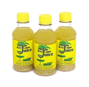 Manhattan Key Lime Juice 8oz Pack of 3 - Picture 1 of 6