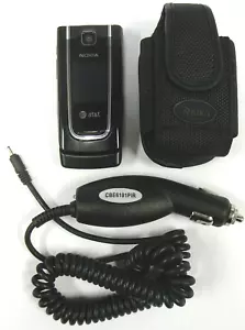Nokia 6555 / 6555b - Black ( AT&T ) Cellular Flip Phone - Bundled - Picture 1 of 3