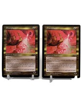 MTG Magic the Gathering DRACOPLASM X2 (Tempest Multicolured) Creature