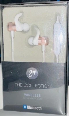Goji - Bluetooth Wireless , Moisture Resistant, In-Ear Headphones (Rose Gold) - Image 1 of 4