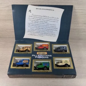 Matchbox Pills,Potions & Powders 6 Piece Diecast Model Special Edition Set 1993 - Picture 1 of 12
