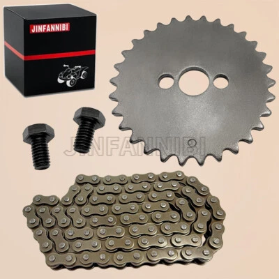 30T Camshaft Sprocket & Cam Timing Chain Blots Kit for Honda XR100R 1985-2003 - Image 1 of 4