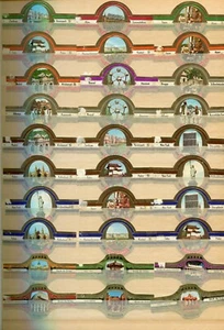 KONVOLUT 30 VINTAGE ZIGARRENBÄNDER - STÄDTE UND STÄDTE - DERK DE VRIES (0055-15) - Bild 1 von 1