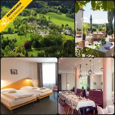 4 Tage Kurzurlaub 2 Personen Golfhotel Fahrenbach Fichtelgebirge Reise Gutschein - Bild 1 von 4