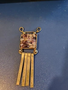 COLGANTE AMATISTA PLATA DINAMARCA, PESA 41,9G - Imagen 1 de 5