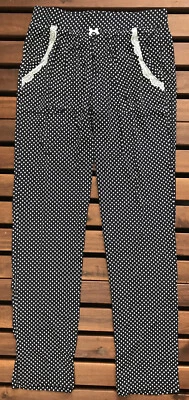 Жокей женские модальный горошек домашние брюки-небольшой - 851116WH-499 - Изображение 1 из 4