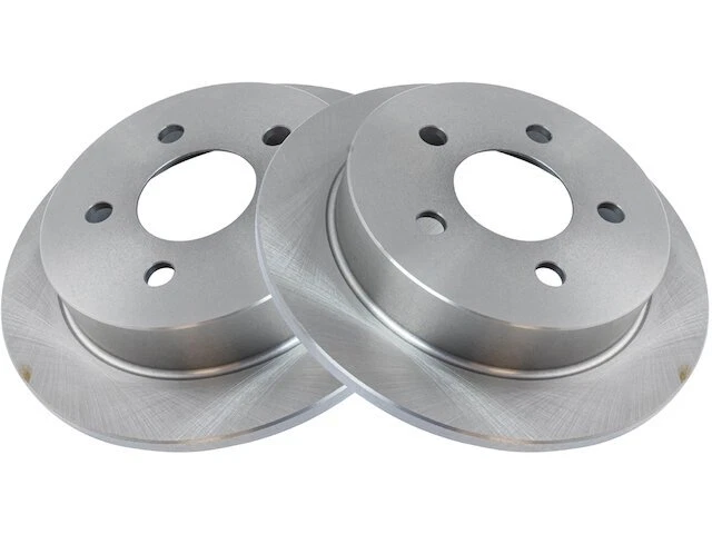 TRQ 37FZ24T Rear Brake Rotor Set Fits 1997-2003 Pontiac Grand Prix - Изображение 1 из 1