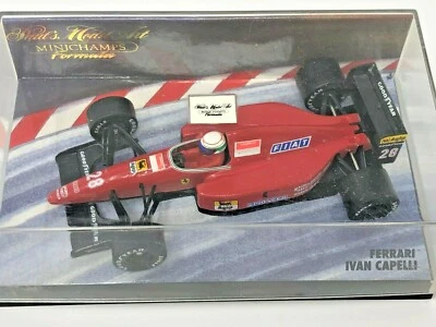 Minichamps 1992 Ferrari F92A #28 Ivan Capelli Formula 1 F1 1/43 Scale z06  - Image 1 of 4