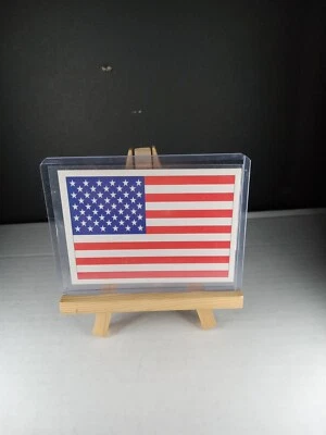American Flag veteran Prayer Charity Score 1991 wounded warrior project donation - Image 1 of 2