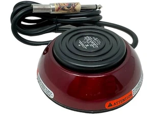 Interruttore a pedale INKgrafiX® libbre - ROSSO - interruttore pedale tatuaggio macchina per tatuaggi DE