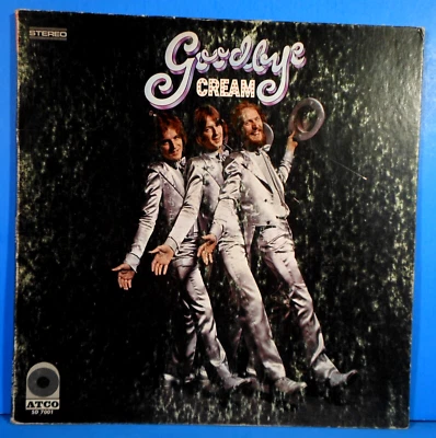 GOODBYE CREAM VINYL LP 1969 ORIGINALPRESS POSTER GREAT CONDITION! VG+/VG!!B Foto 1 de 4