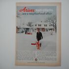 Ariens Sno-Thros Ad 1971 Snow Thrower Vintage Magazine Print