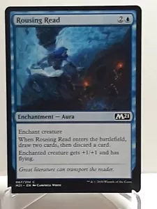 Rousing Leggi 067/274 MTG Core 2021 Nuovo Incantesimo Blu Comune - Foto 1 di 2