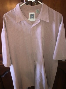 Camisa Ocean Current Para Hombres Grande Roja Cuello Abotonado Bolsillo Mangas Cortas - Imagen 1 de 12